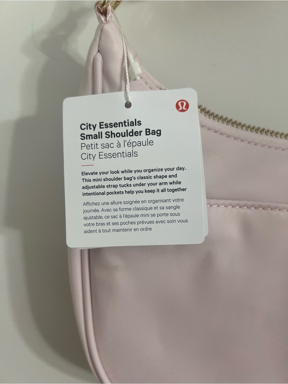 lululemon athletica Pale Pink Shoulder Bag with Gold Hardware - Picture 11 of 13